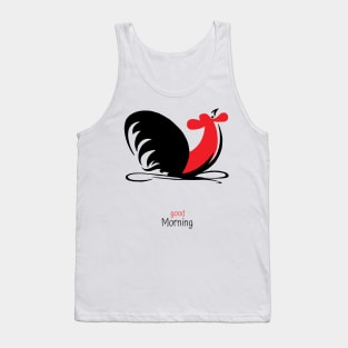 The Retro Rooster Good Moring Tank Top